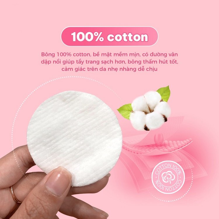 Tại sao nên dùng bông tẩy trang cotton 1