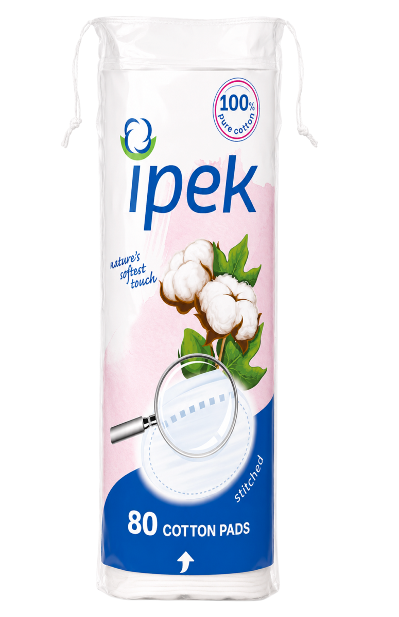 Bông tẩy trang Ipek siêu mềm mịn 80 miếng 1